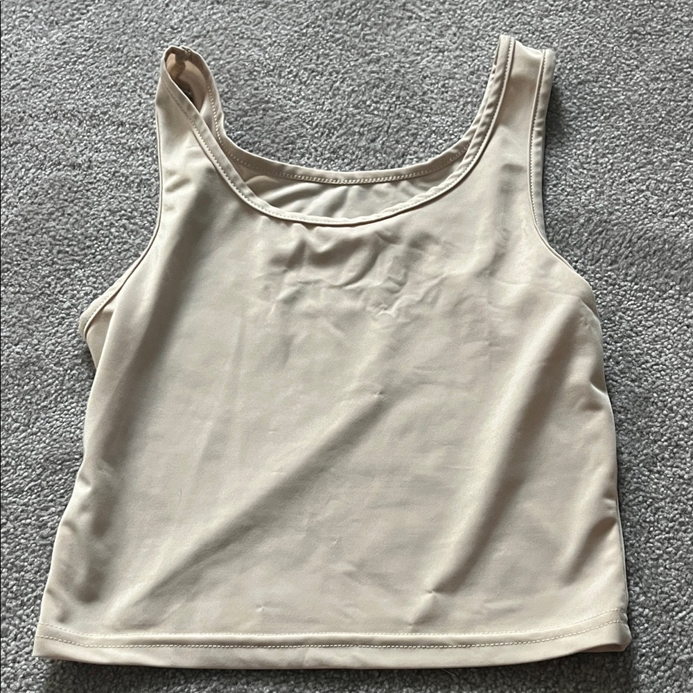 Women's Cream Tank Top
